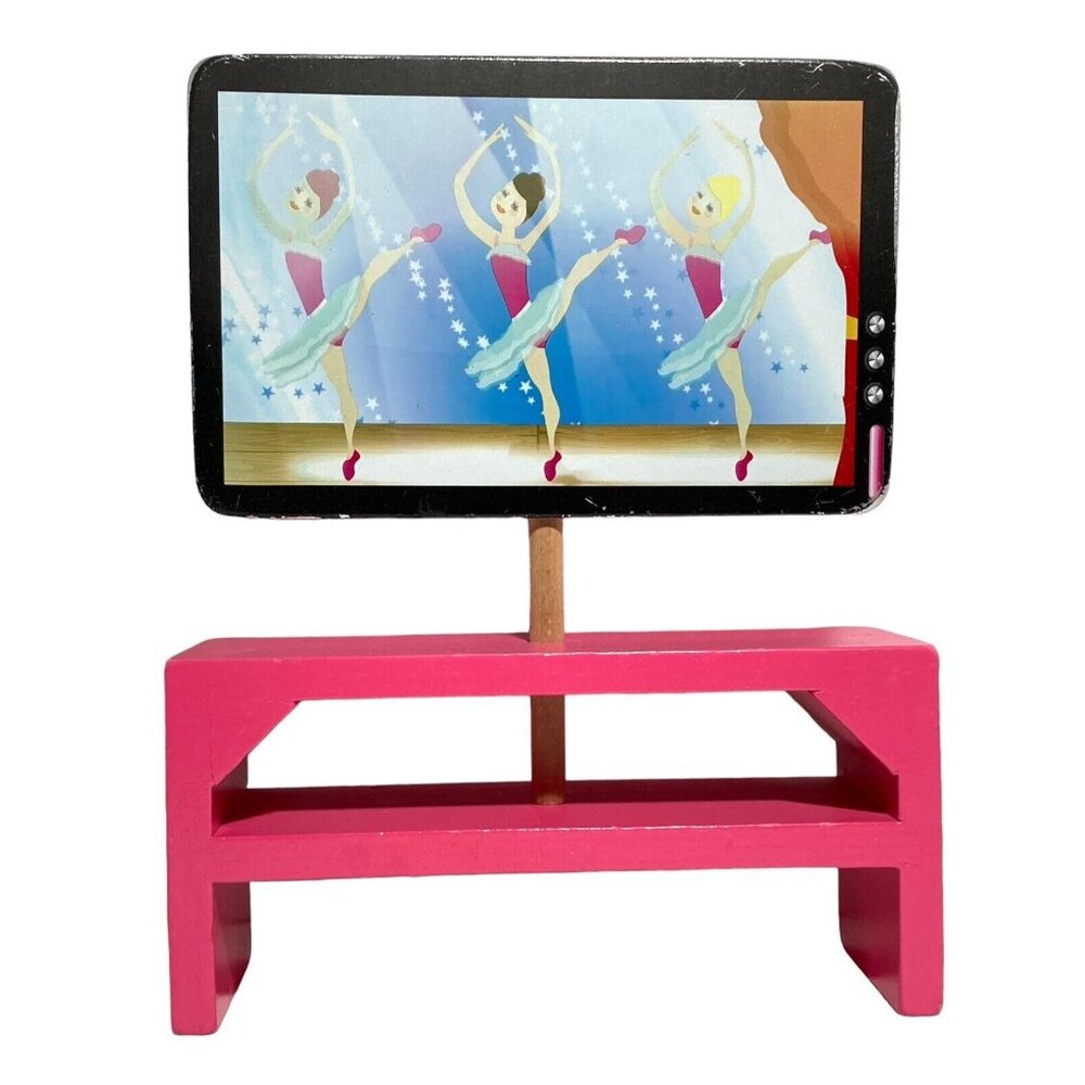 KidKraft 18 in Dollhouse Doll Manor TV & Media Stand Console Replacement #65830